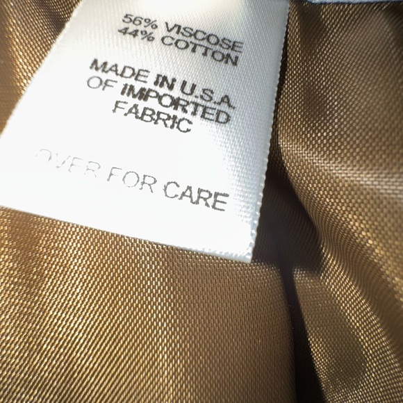 Vintage Oscar de la Renta Textured brown Blazer - Picture 3 of 5